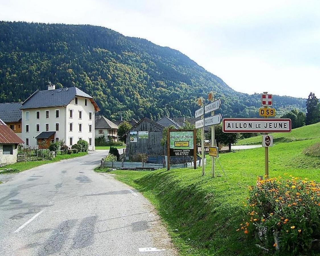 Hotel Du Soleil Aillon-le-Jeune Eksteriør bilde