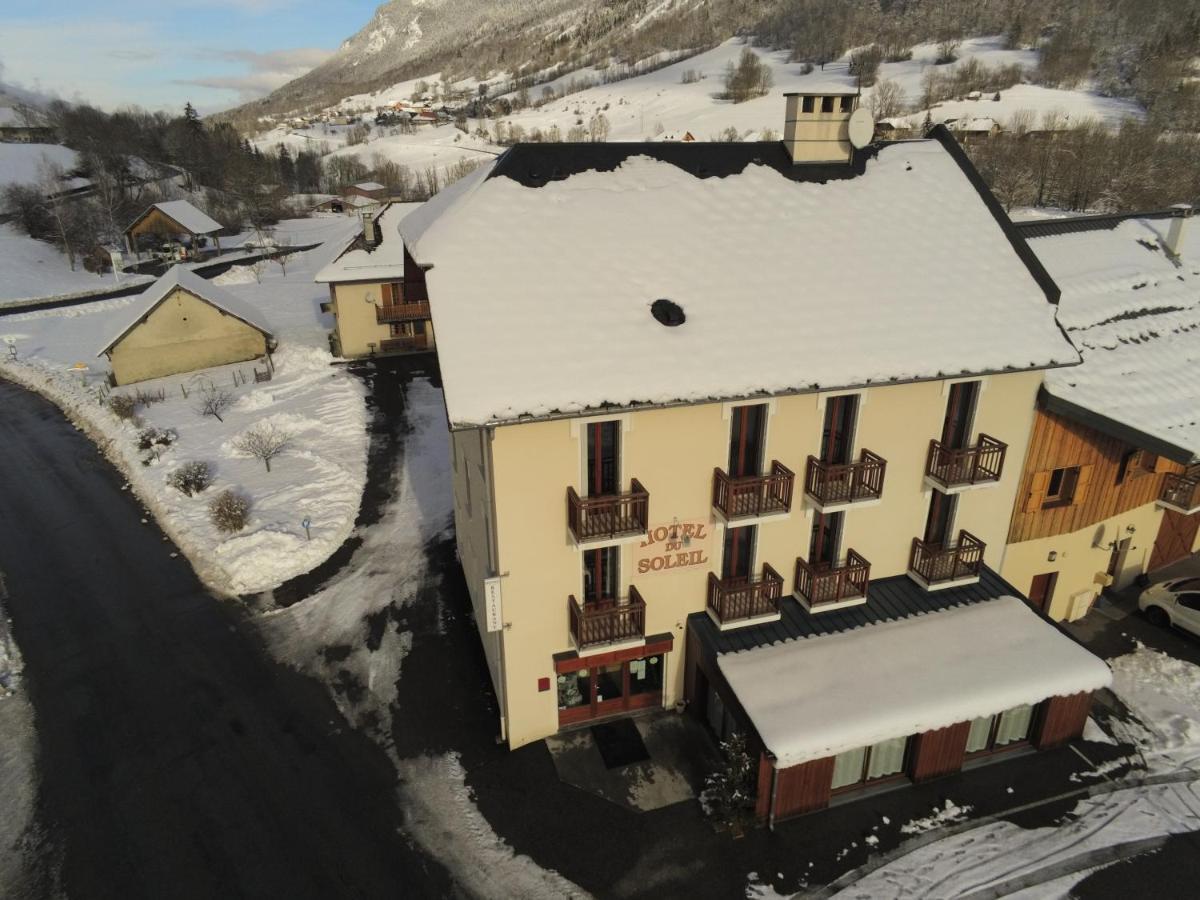 Hotel Du Soleil Aillon-le-Jeune Eksteriør bilde